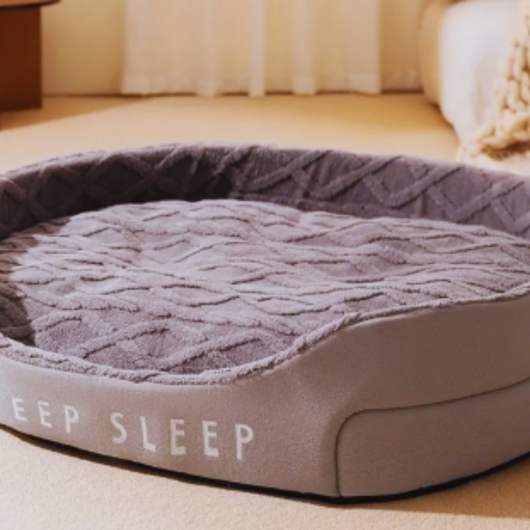 Kuscheliges Haustierbett – weiches Bett für Katzen & Hunde