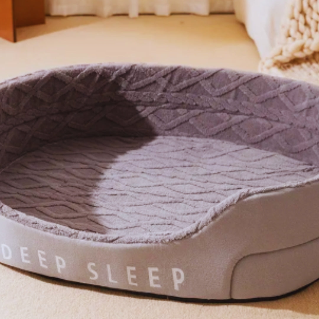 Kuscheliges Haustierbett – weiches Bett für Katzen & Hunde