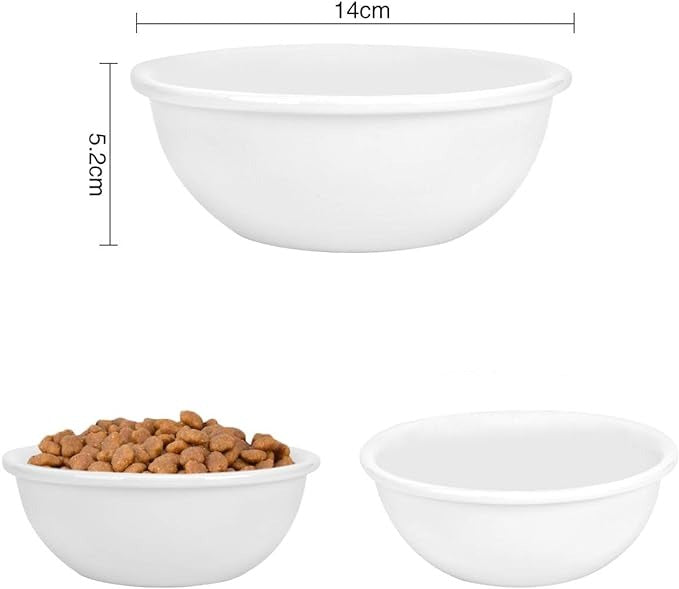 Doppelnapf Holz-Design – Futternapf & Wassernapf für Haustiere