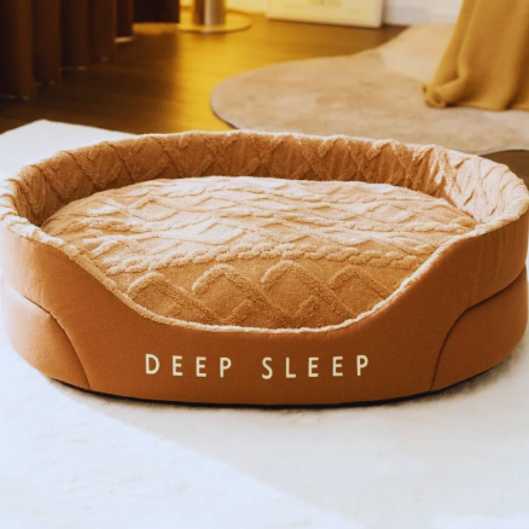 Kuscheliges Haustierbett – weiches Bett für Katzen & Hunde
