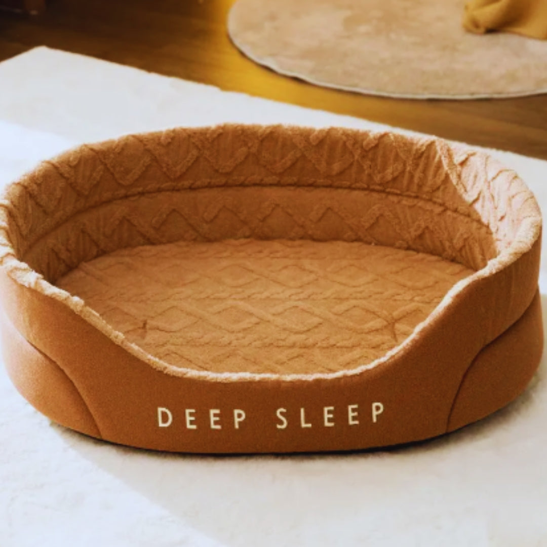 Kuscheliges Haustierbett – weiches Bett für Katzen & Hunde