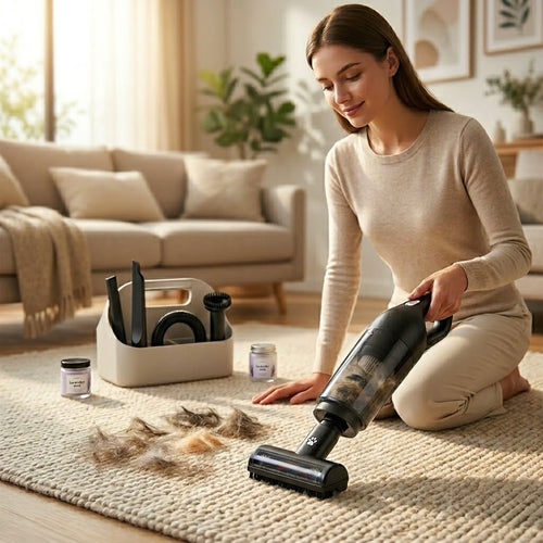 PurePet® Cyclone-Power – Kabelloser Tierhaar- & Polsterstaubsauger