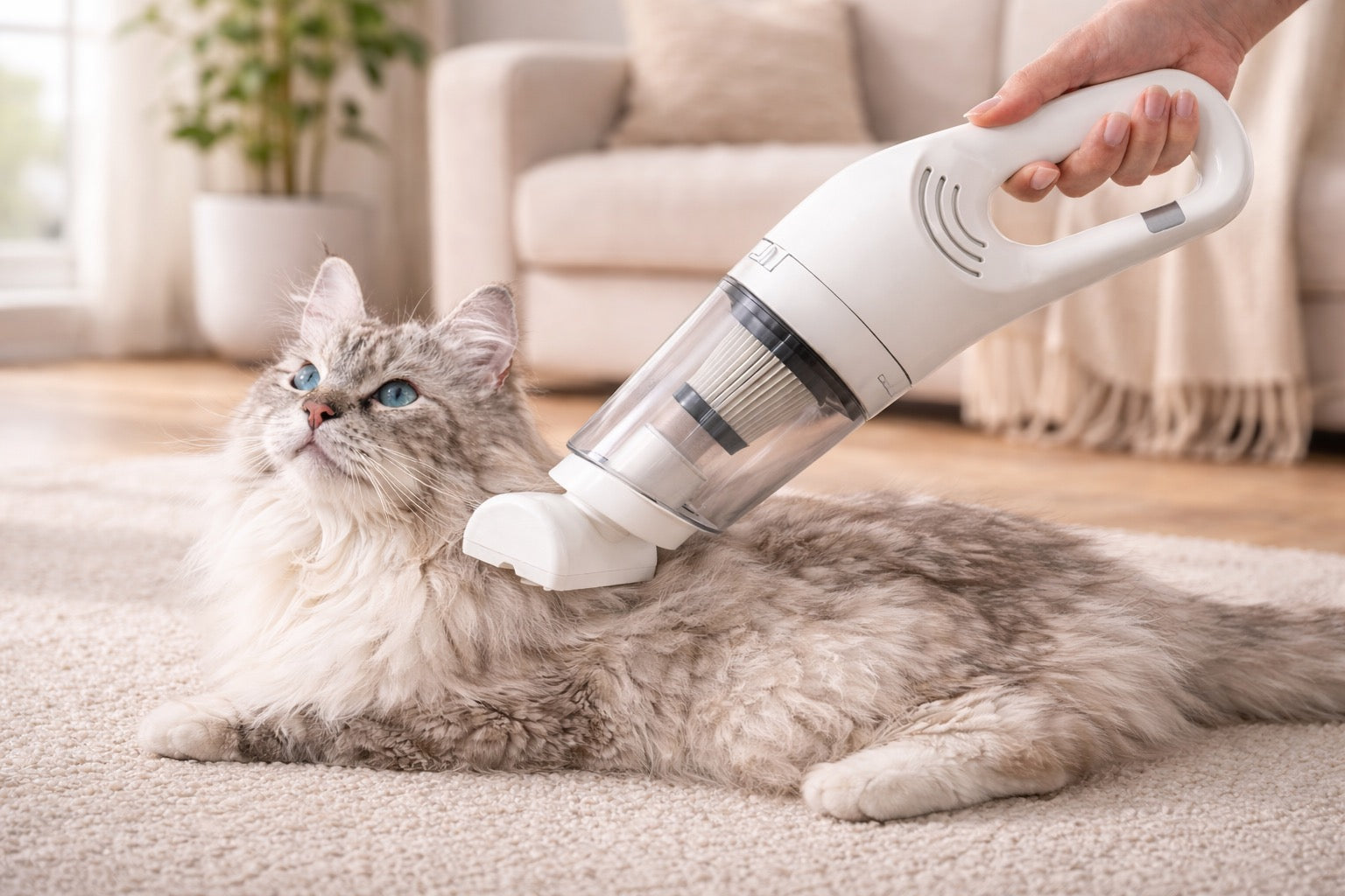 Kabelloser Tierhaarstaubsauger – starke Saugkraft