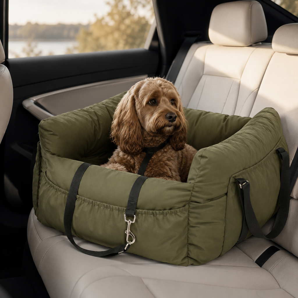 Autositz für Hunde – sicherer Platz für Autofahrten