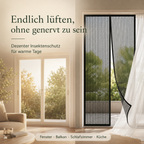 Fliegengitter für Fenster – Zuschneidbar & Selbstklebend