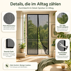 Fliegengitter für Fenster – Zuschneidbar & Selbstklebend