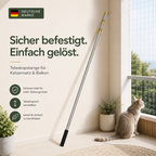 Teleskopstange für Katzennetz – Verstellbare Netzstange