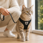 Katzengeschirr mit Leine – Sicher unterwegs