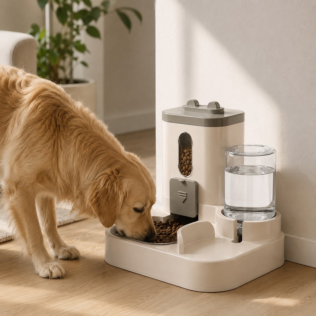 Futter- & Wasserspender für Hunde und Katzen