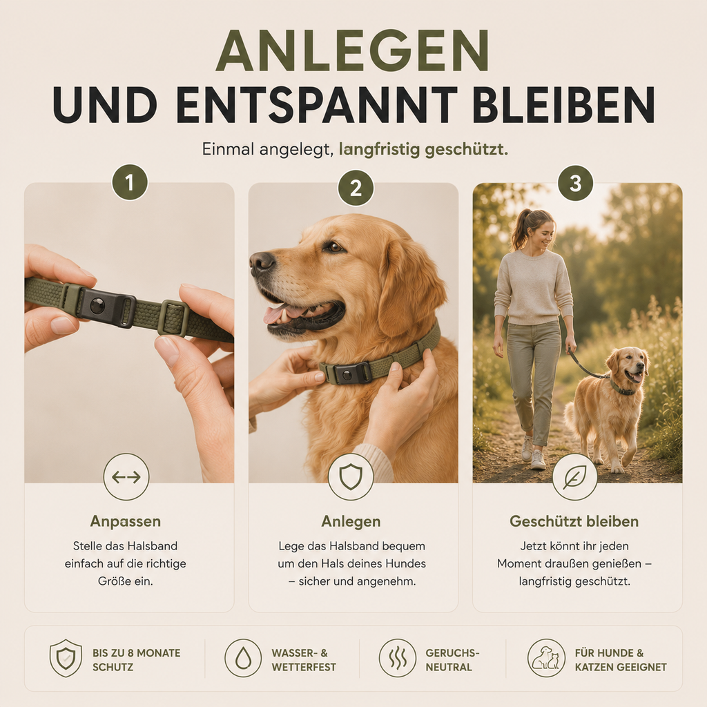 Zeckenanhänger für Hunde & Katzen – Ergänzung zur Zeckenroutine