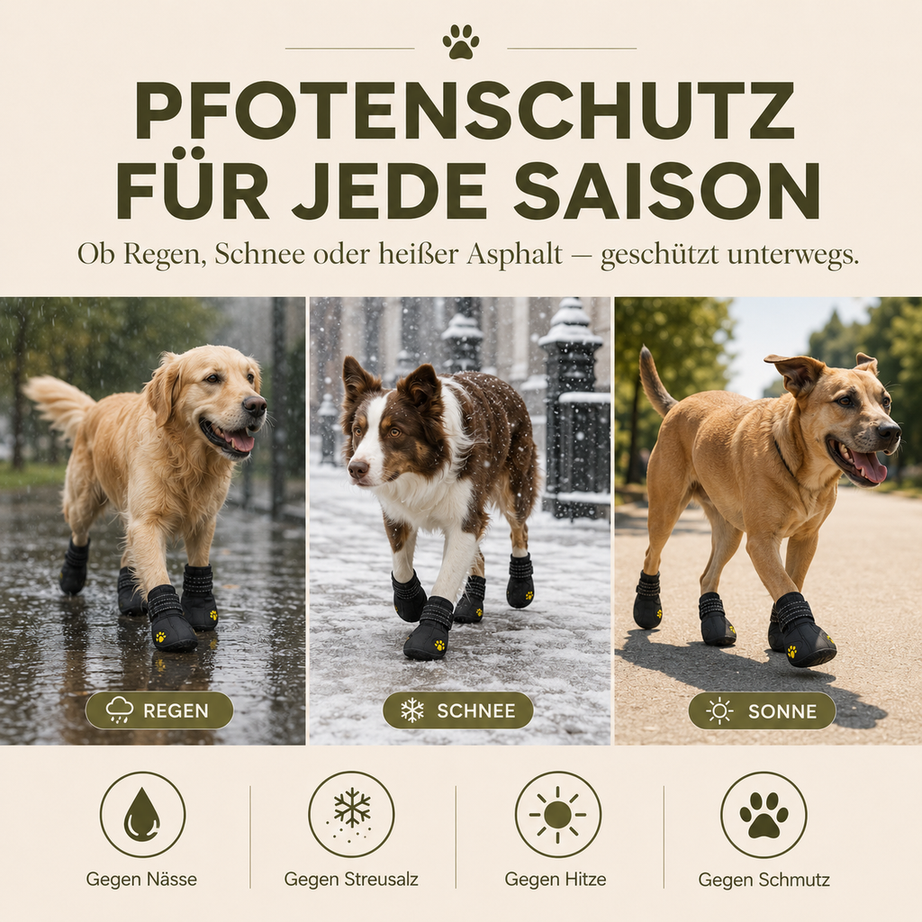 PurePet® PawGuard – Pfotenschutz für Hunde