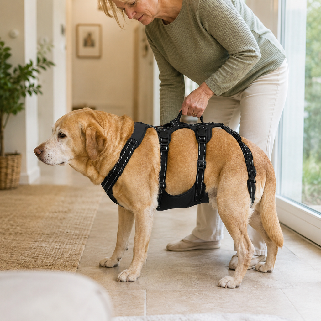 Hunde-Tragegeschirr – leichter helfen im Alltag