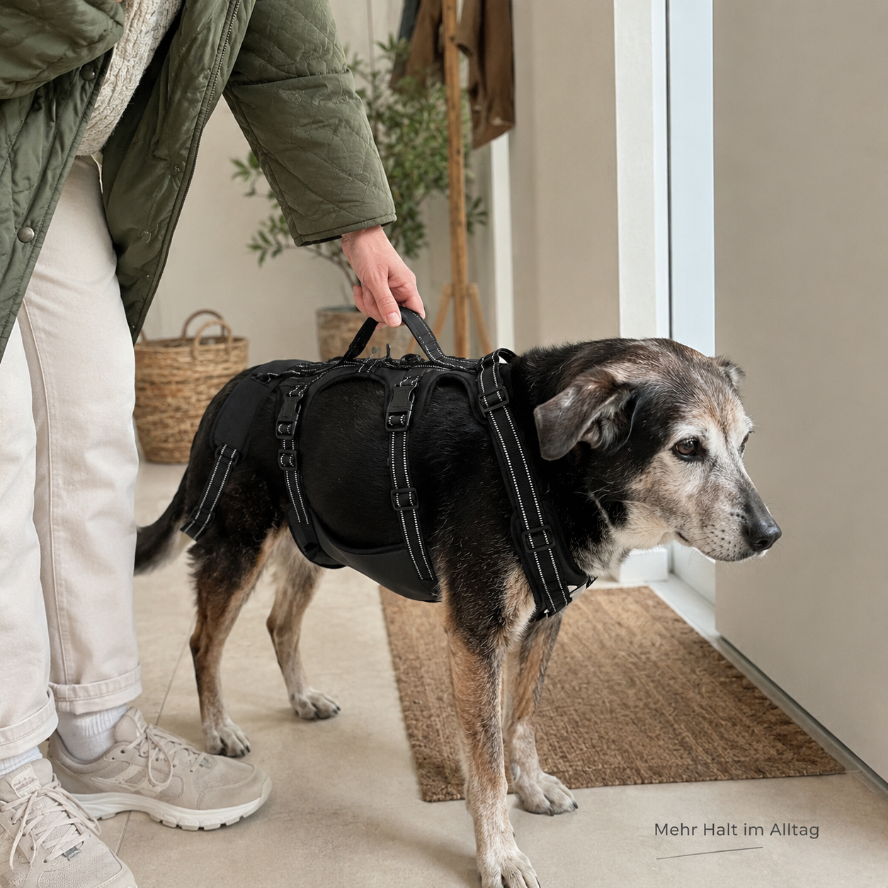 Hunde-Tragegeschirr – leichter helfen im Alltag