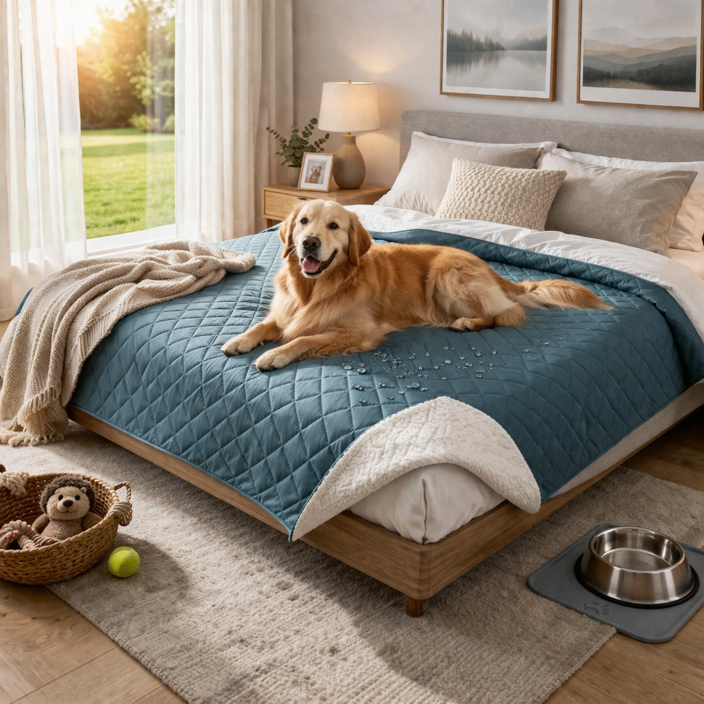 PurePet® Dry-Shield – Wasserdichte Premium-Schutzdecke