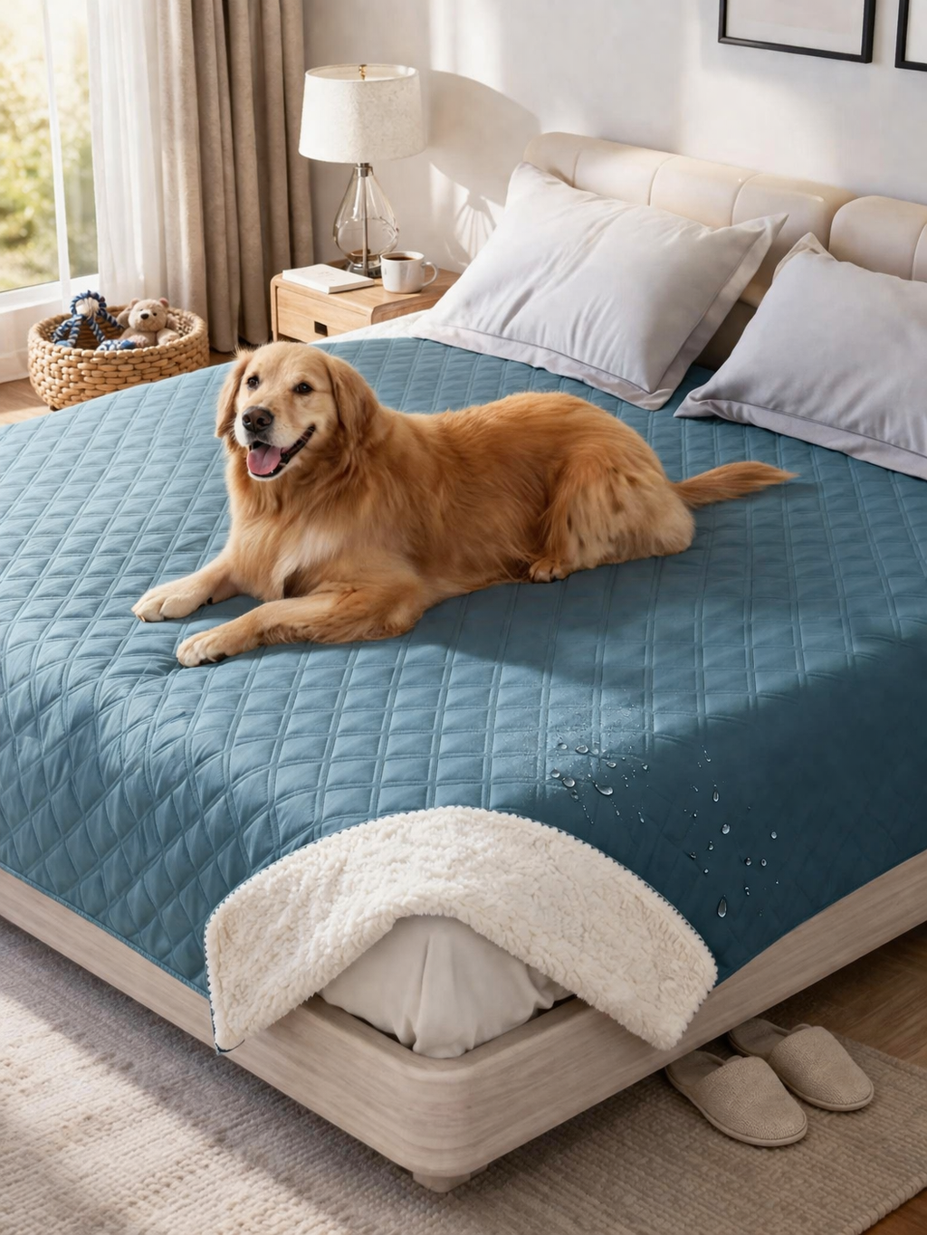 PurePet® Dry-Shield – Wasserdichte Premium-Schutzdecke