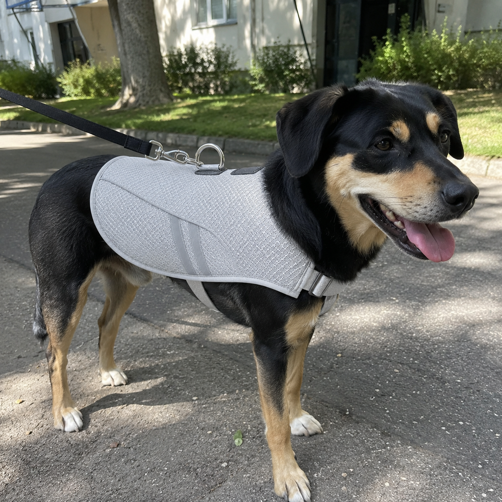 Hundekühlweste für Sommer-Spaziergänge