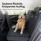 Autoschutzmatte für Hunde – schützt Kofferraum & Ladekante