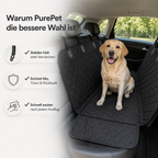 Autoschutzmatte für Hunde – schützt Kofferraum & Ladekante