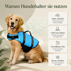 Hundeschwimmweste mit Griff – mehr Sicherheit am Wasser