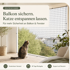 Katzennetz für Balkon & Fenster – sicherer Freigang zuhause