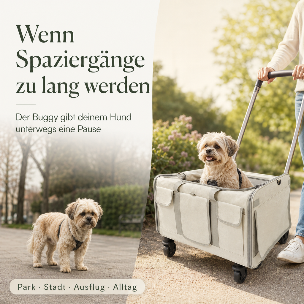 Hundebuggy für kleine Hunde – Komfortabler Haustierwagen