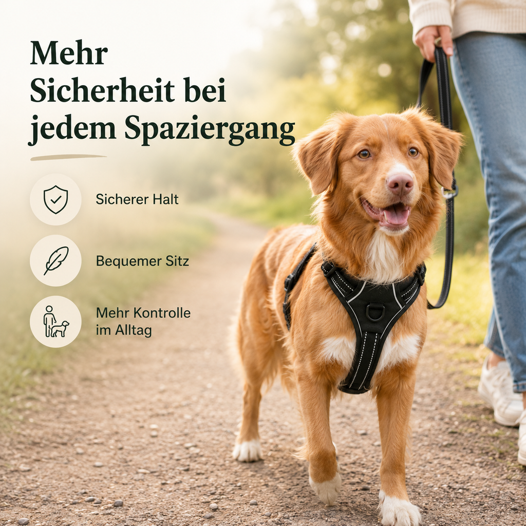 Sicherheitsgeschirr für Hunde – Sicher & Komfortabel