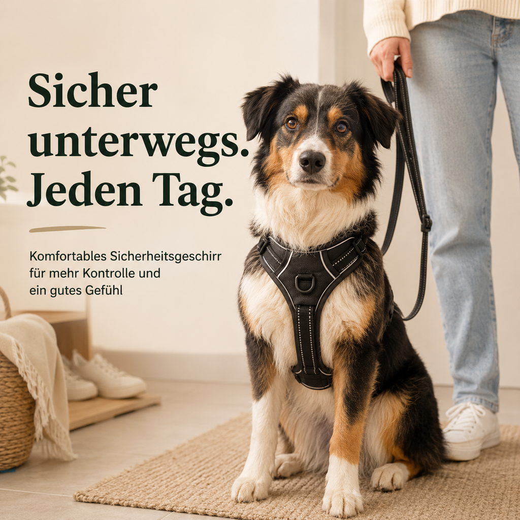 Sicherheitsgeschirr für Hunde – Sicher & Komfortabel