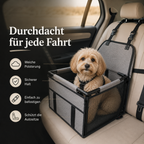 Hundesitz fürs Auto – Sicherer Autositz für Hunde