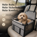 Hundesitz fürs Auto – Sicherer Autositz für Hunde