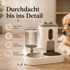 Futter- & Wasserspender für Hunde und Katzen