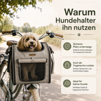Hundefahrradkorb & Tragetasche – Für kleine Hunde