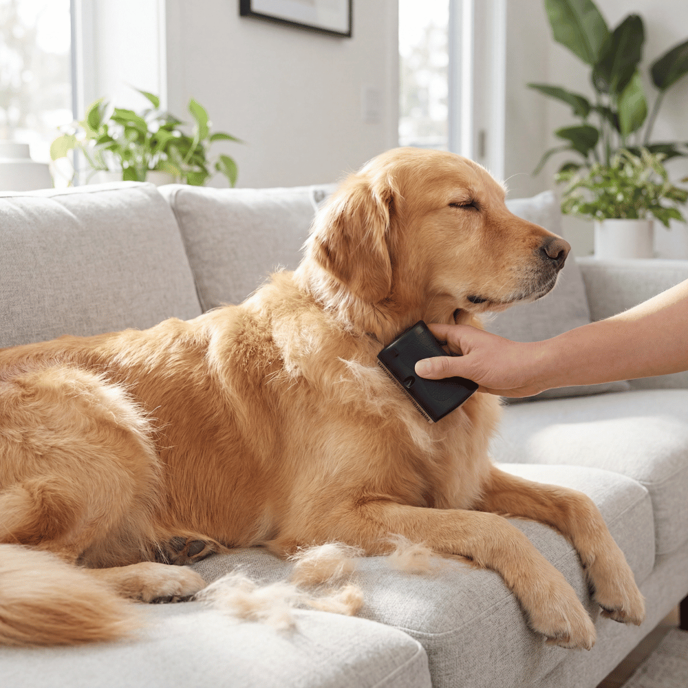 Tierhaarentferner – Unterwollkamm für Hunde & Katzen