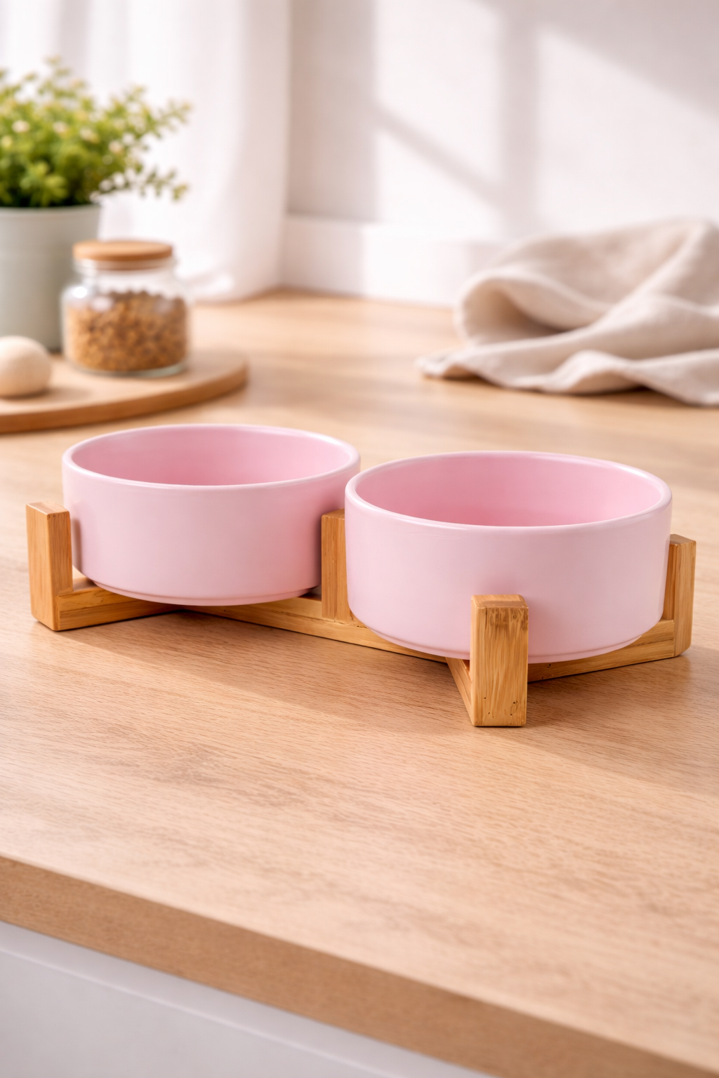 Erhöhte Futterstation für Hunde – schont Nacken & sorgt für sauberes Fressen