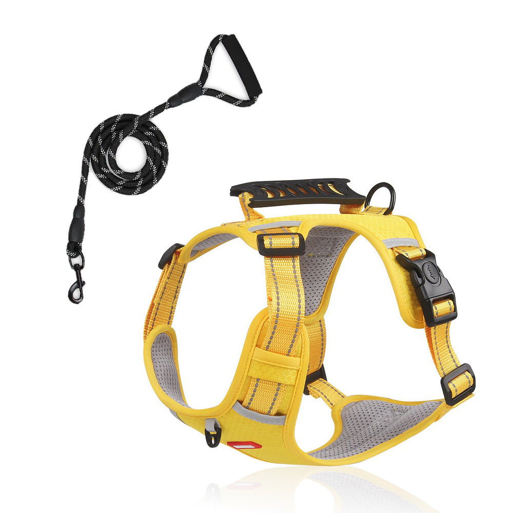 Reflektierendes Hundegeschirr – verstellbar & komfortabel