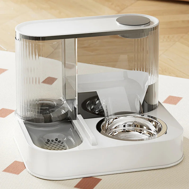 Futterautomat – automatischer Doppelnapf für Hunde & Katzen