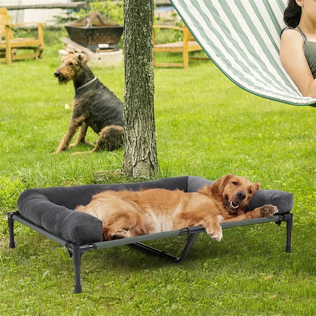 Erhöhtes Outdoor-Hundebett