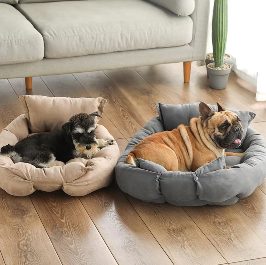 Kuscheliges Hundebett – weiches Kissen für Hunde & Katzen