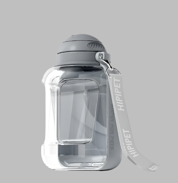 2-in-1 Hundetrinkflasche – Wasserflasche mit Napf