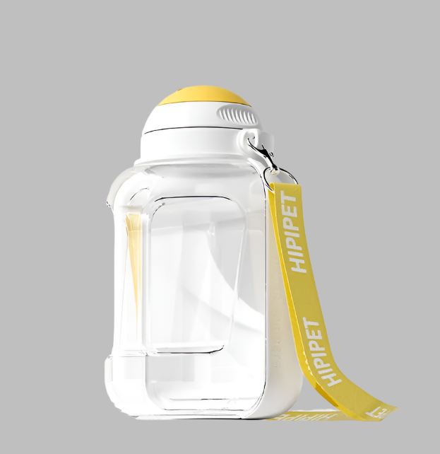 2-in-1 Hundetrinkflasche – Wasserflasche mit Napf