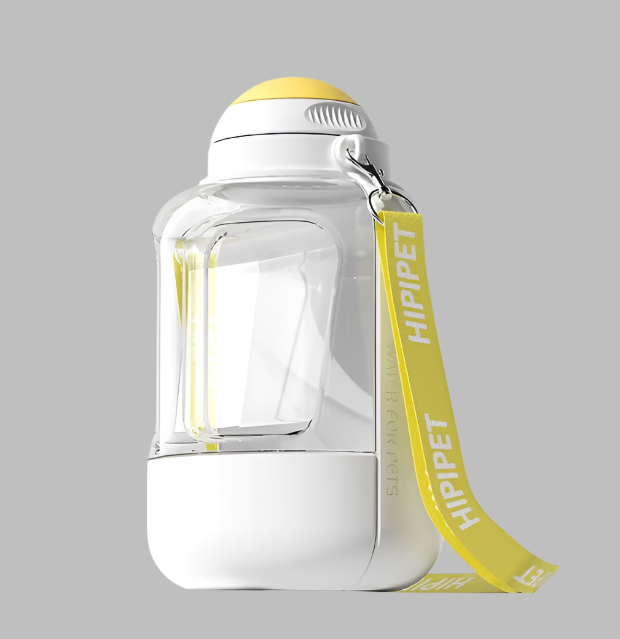 2-in-1 Hundetrinkflasche – Wasserflasche mit Napf