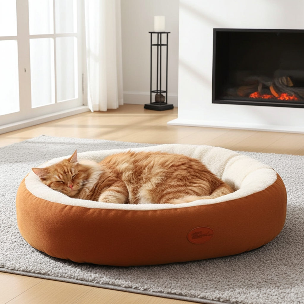 Großes Haustierbett – warmes Hundesofa & Katzenbett