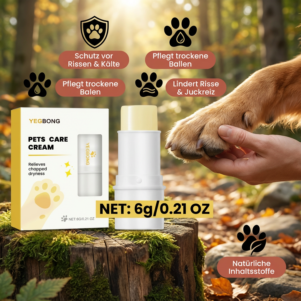 Pfoten- & Nasenpflege Stift für Hunde & Katzen