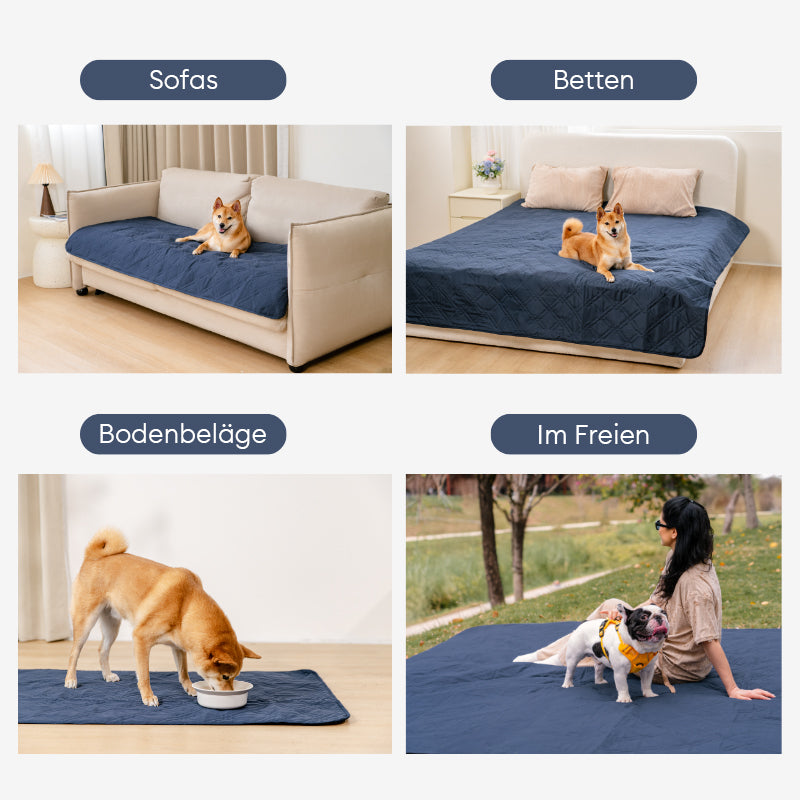 PurePet® Dry-Shield – Wasserdichte Premium-Schutzdecke