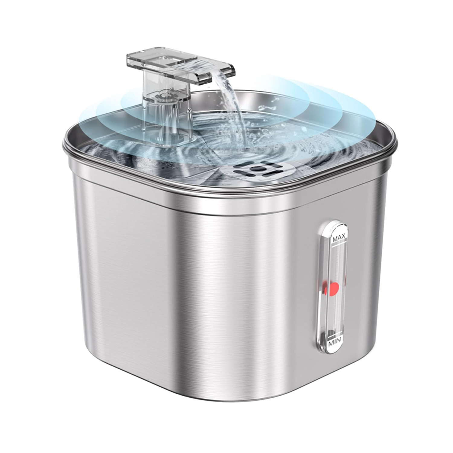 Katzentrinkbrunnen Edelstahl – leise & automatisch