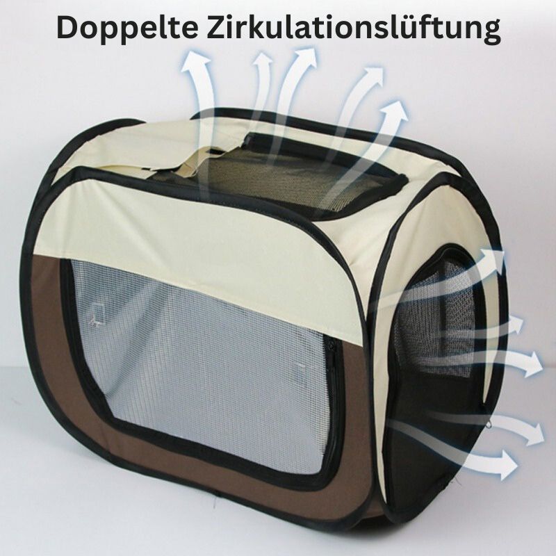 Faltbare Haustier Transportbox – für Hunde & Katzen
