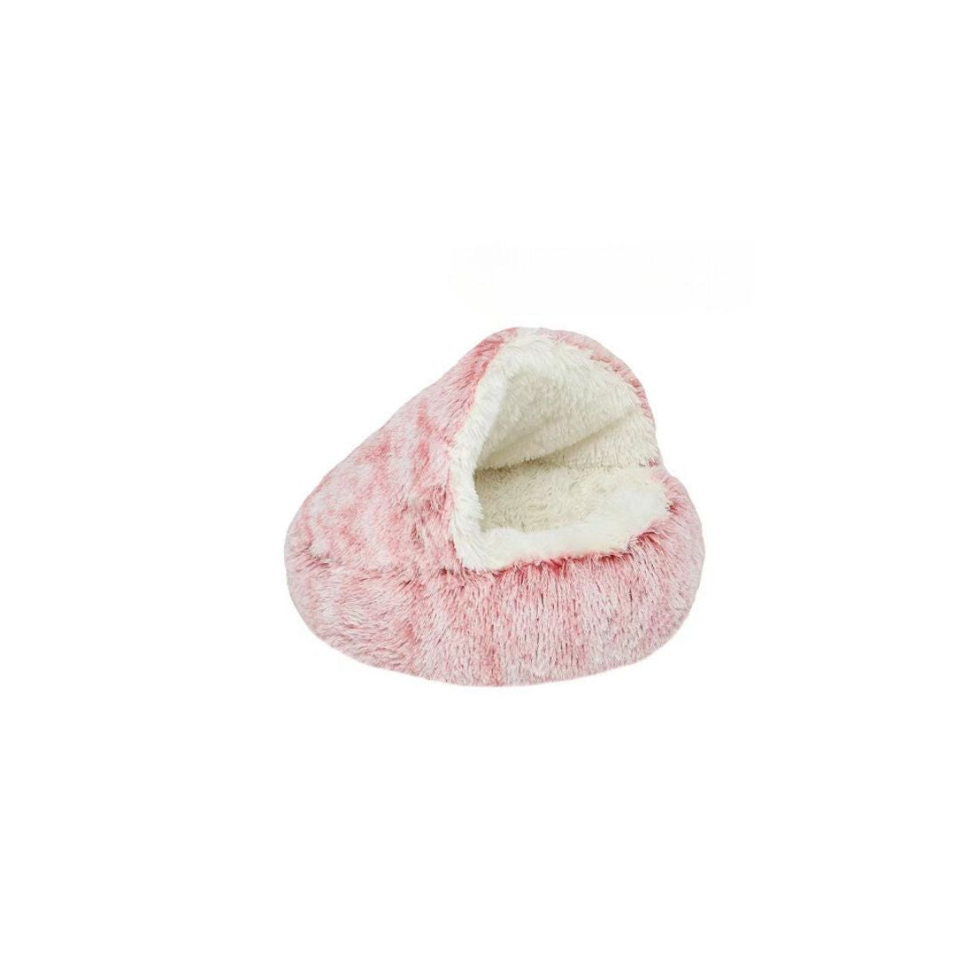 2-in-1 Katzen Kuschelhöhle – Katzenbett & Höhle