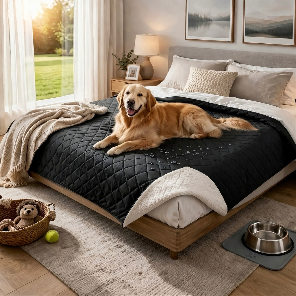 PurePet® Dry-Shield – Wasserdichte Premium-Schutzdecke