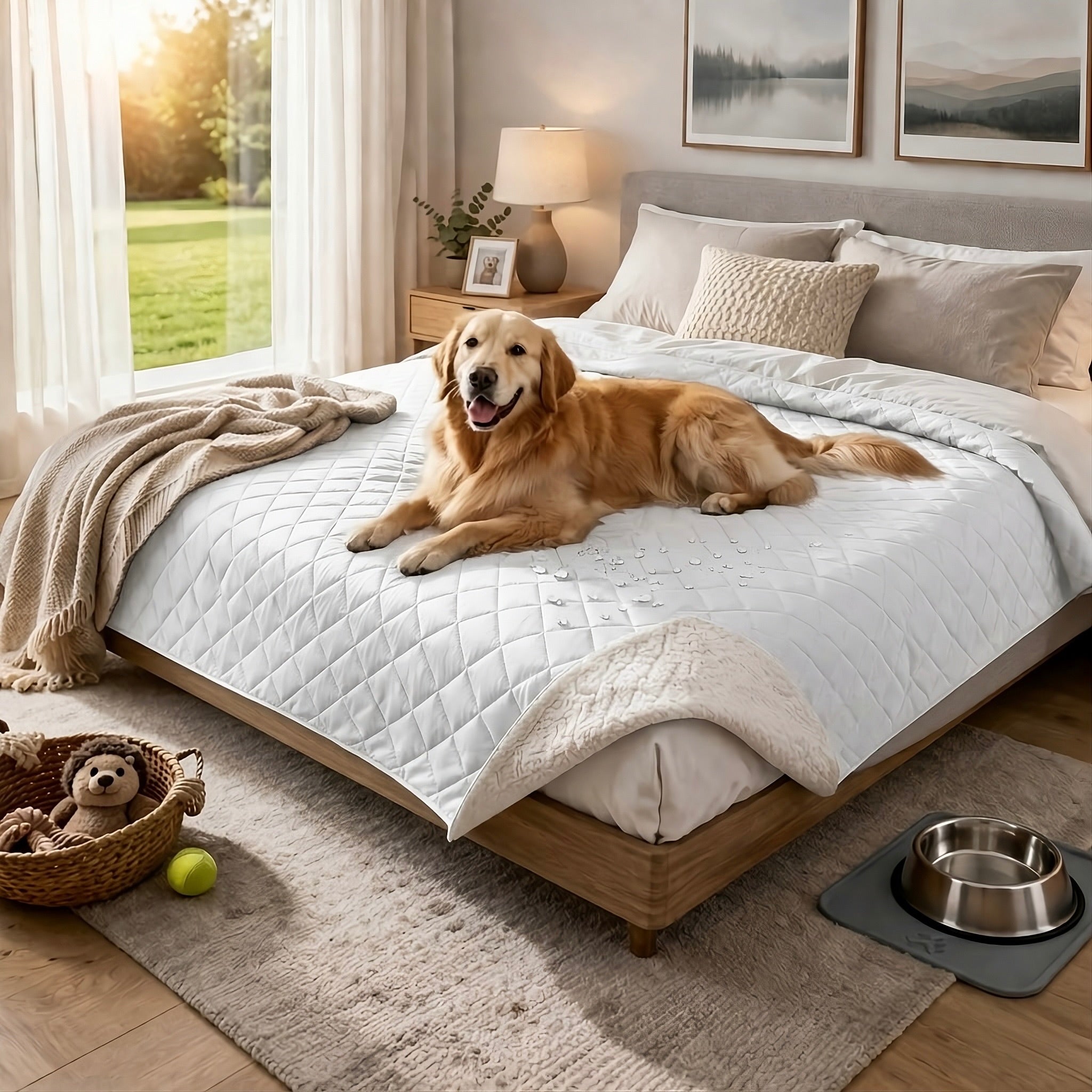 PurePet® Dry-Shield – Wasserdichte Premium-Schutzdecke